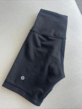 NWOT lululemon athletica Black High-Rise Bike Shorts